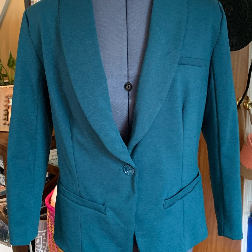 Mossimo Target teal blazer size L